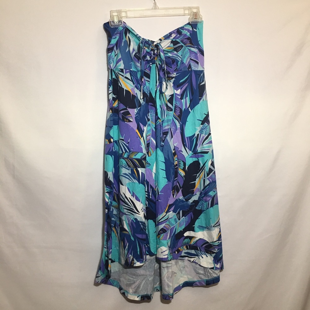 Patagonia feather dress/ swim cover up